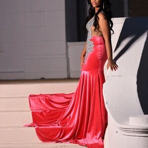 Alglist Pink Evening/ Prom  Gown